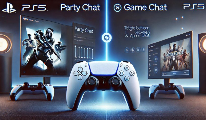 Toggle Between Party Chat and Game Chat on PS5